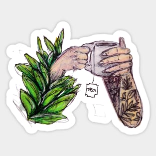 Tattoo Brew Sticker